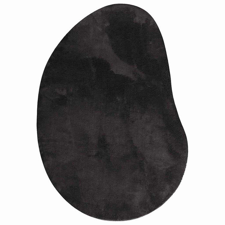 Vidaxl tapijt huarte zwart 100 x 200 cm polyester