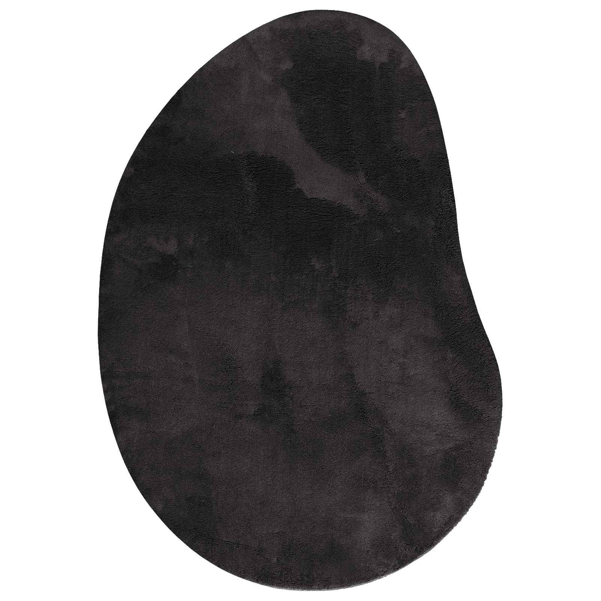 Vidaxl vloerkleden huarte zwart 140 x 200 cm polyester