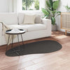 Vidaxl vloerkleden huarte antraciet 80 x 150 cm polyester