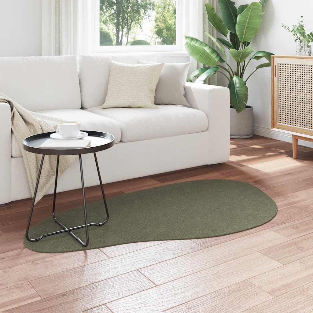 Vidaxl vloerkleden huarte bosgroen 80 x 150 cm polyester