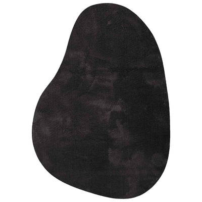Vidaxl tapijt huarte zwart 140 x 200 cm polyester