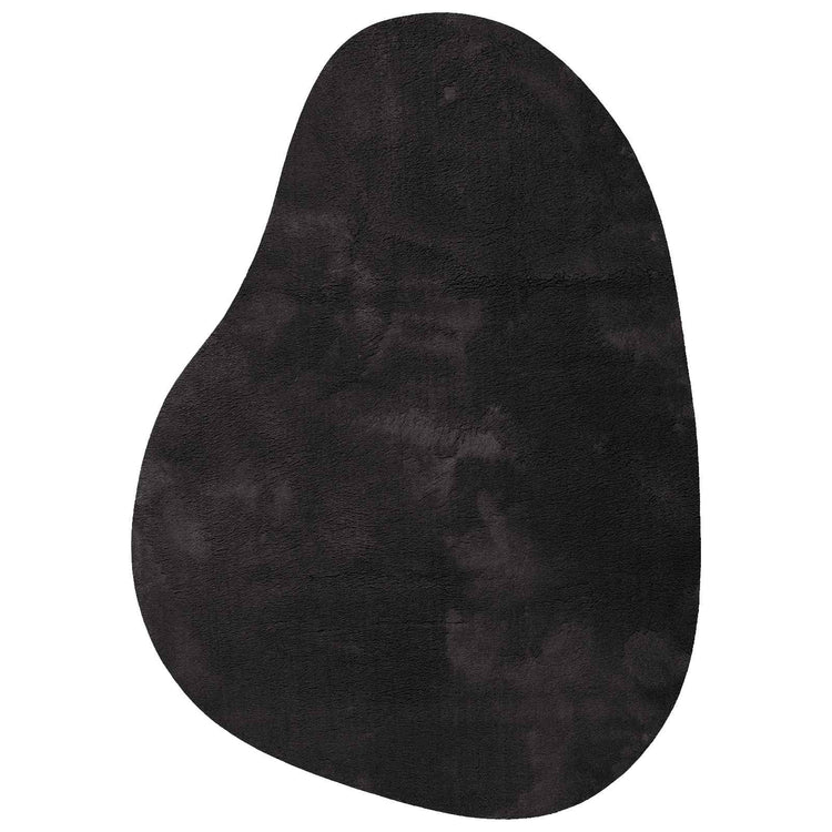 Vidaxl tapijt huarte zwart 160 x 230 cm polyester