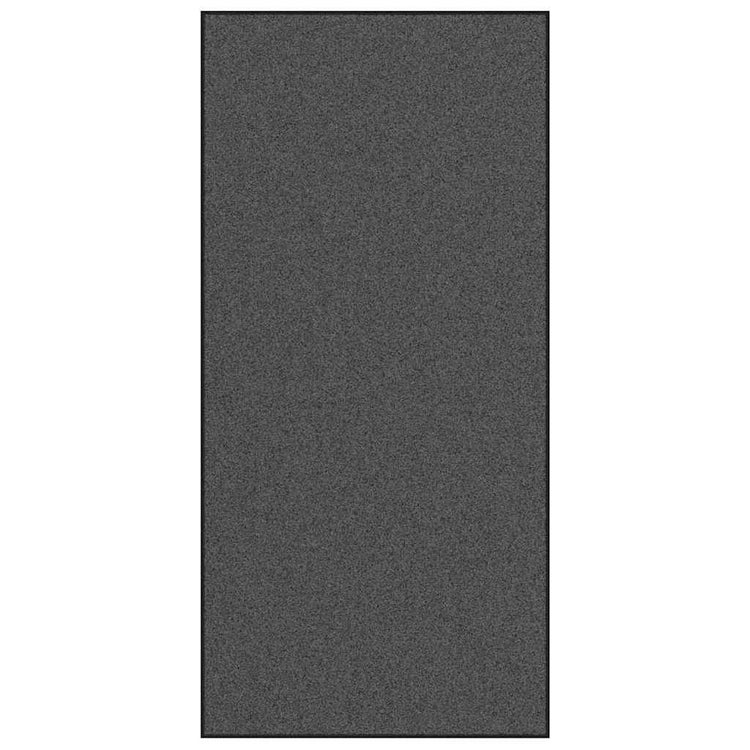 Vidaxl deurmat anders antraciet en zwart 120 x 250 cm polyamide en pvc