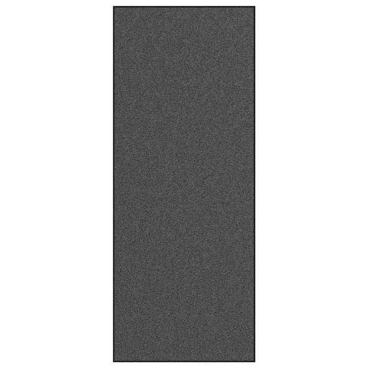 Vidaxl deurmat anders antraciet en zwart 120 x 300 cm polyamide en pvc