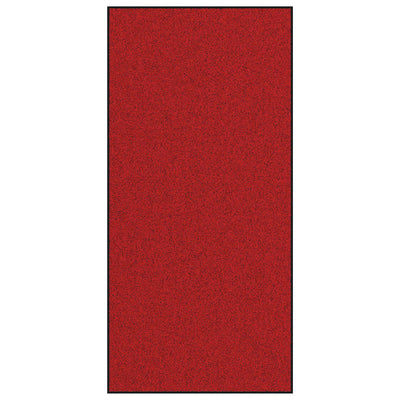 Vidaxl deurmat rood en zwart 120 x 250 cm 100% polyamide
