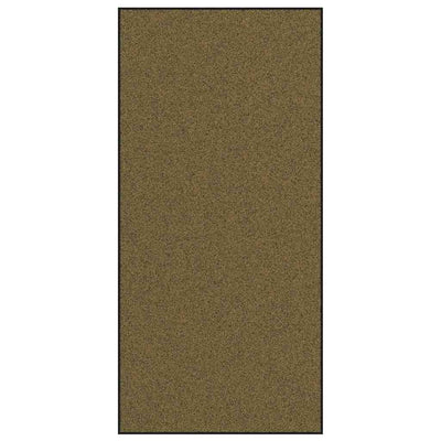 Vidaxl deurmat anders bruin en zwart 120 x 250 cm polyamide en pvc