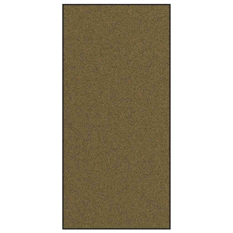 Vidaxl deurmat bruin en zwart 120 x 250 cm 100% polyamide
