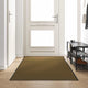 Vidaxl deurmat bruin en zwart 120 x 300 cm 100% polyamide