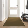 Vidaxl deurmat anders bruin en zwart 120 x 400 cm polyamide en pvc
