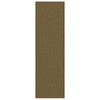 Vidaxl deurmat anders bruin en zwart 120 x 400 cm polyamide en pvc