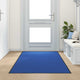 Vidaxl deurmat blauw en zwart 120 x 250 cm 100% polyamide