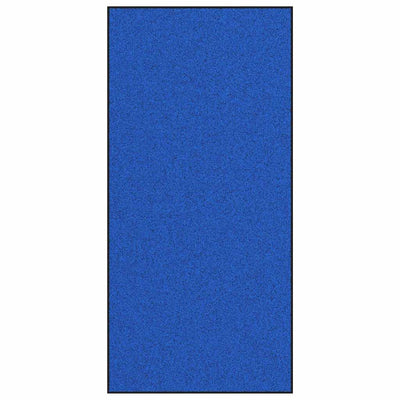 Vidaxl deurmat anders blauw en zwart 120 x 250 cm polyamide en pvc