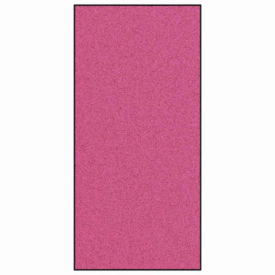 Vidaxl deurmat anders roze en zwart 120 x 250 cm polyamide en pvc