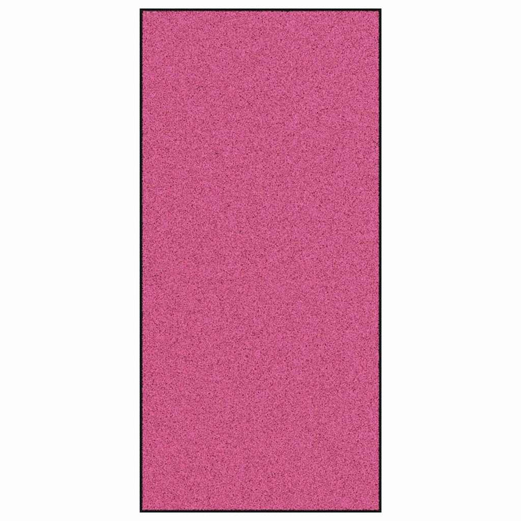 Vidaxl deurmat roze en zwart 120 x 250 cm 100% polyamide