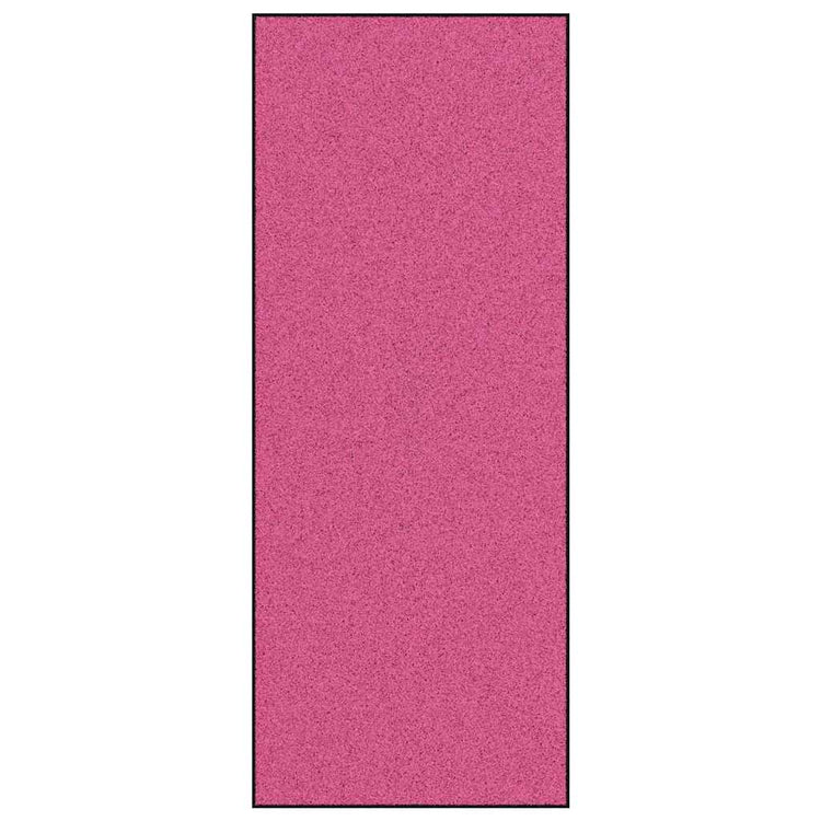 Vidaxl deurmat roze en zwart 120 x 300 cm 100% polyamide