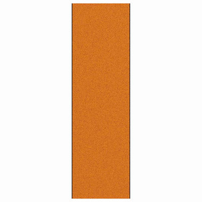Vidaxl deurmat anders oranje en zwart 120 x 400 cm polyamide en pvc