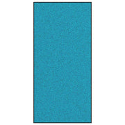 Vidaxl deurmat cyaan en zwart 120 x 250 cm 100% polyamide - afbeelding 2