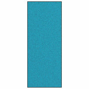 Vidaxl deurmat cyaan en zwart 120 x 300 cm 100% polyamide - afbeelding 2