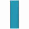 Vidaxl deurmat anders cyaan en zwart 120 x 400 cm polyamide en pvc