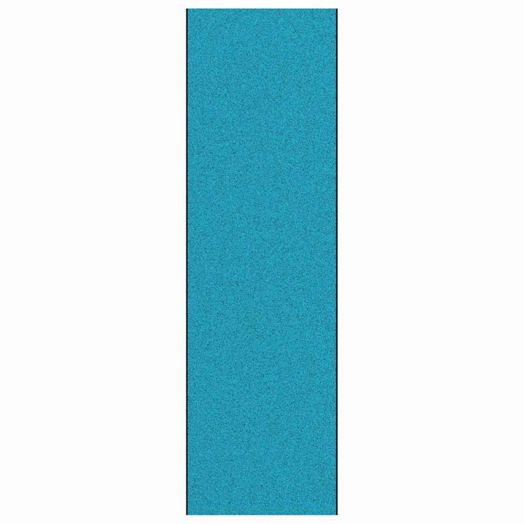 Vidaxl deurmat anders cyaan en zwart 120 x 400 cm polyamide en pvc