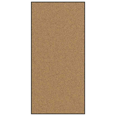 Vidaxl deurmat anders crème en zwart 120 x 250 cm polyamide en pvc