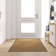 Vidaxl deurmat anders crème en zwart 120 x 300 cm polyamide en pvc - afbeelding 1