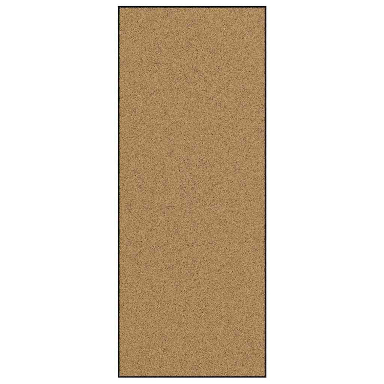 Vidaxl deurmat anders crème en zwart 120 x 300 cm polyamide en pvc