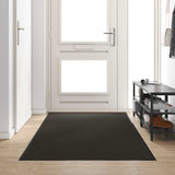 Vidaxl deurmat zwart 120 x 250 cm 100% polyamide - afbeelding 1