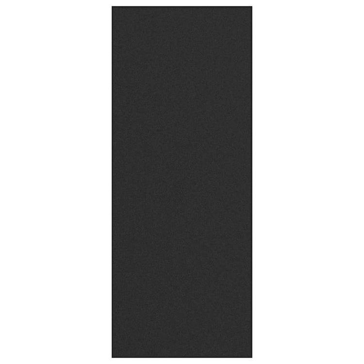 Vidaxl deurmat zwart 120 x 300 cm 100% polyamide
