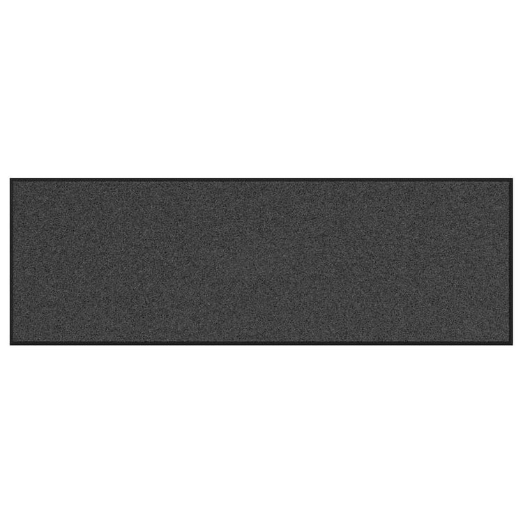 Vidaxl deurmat antraciet en zwart 60 x 180 cm 100% polyamide