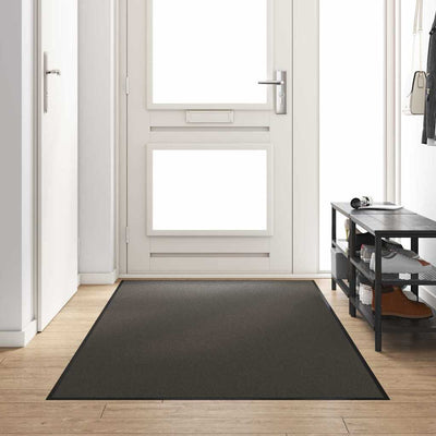 Vidaxl deurmat antraciet en zwart 120 x 250 cm 100% polyamide
