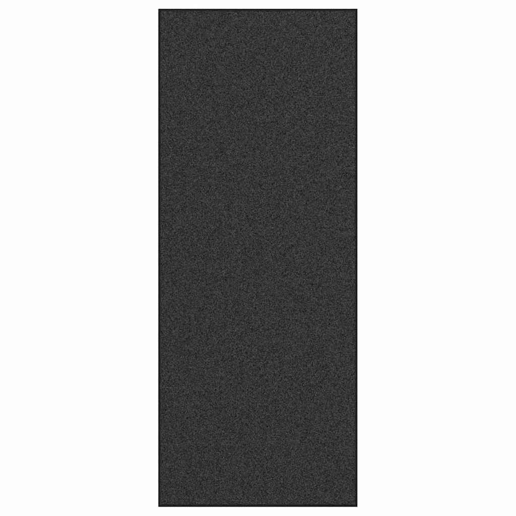 Vidaxl deurmat antraciet en zwart 120 x 300 cm 100% polyamide