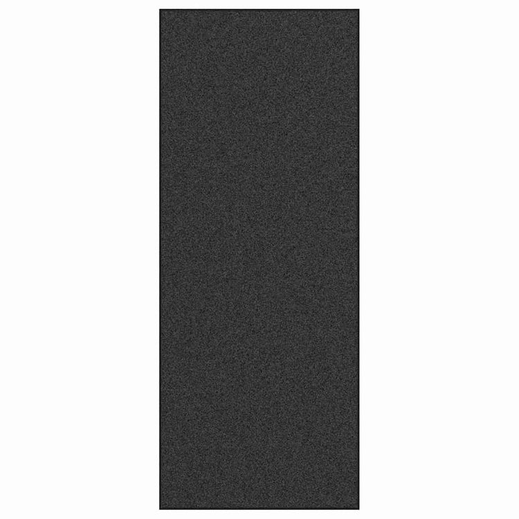 Vidaxl deurmat antraciet en zwart 120 x 300 cm 100% polyamide