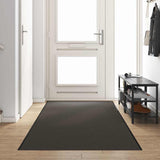 Vidaxl deurmat antraciet en zwart 120 x 400 cm 100% polyamide - afbeelding 1