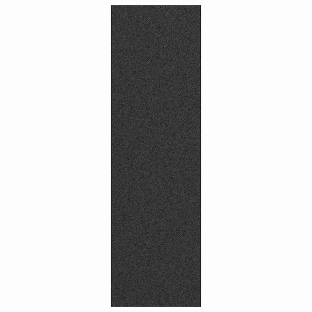 Vidaxl deurmat antraciet en zwart 120 x 400 cm polypropyleen en vinyl
