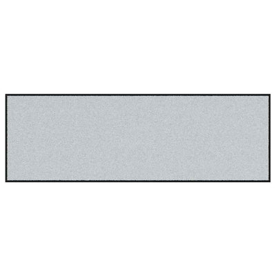 Vidaxl deurmat grijs en zwart 60 x 180 cm polypropyleen en vinyl