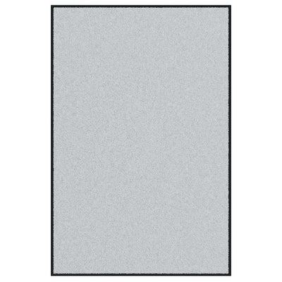 Vidaxl deurmat grijs en zwart 120 x 180 cm polypropyleen en vinyl