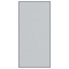 Vidaxl deurmat grijs en zwart 120 x 250 cm polypropyleen en vinyl