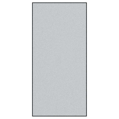 Vidaxl deurmat grijs en zwart 120 x 250 cm polypropyleen en vinyl