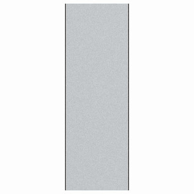 Vidaxl deurmat grijs en zwart 120 x 350 cm polypropyleen en vinyl