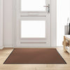 Vidaxl deurmat bruin en zwart 120 x 180 cm polypropyleen en vinyl
