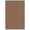 Vidaxl deurmat bruin en zwart 120 x 180 cm polypropyleen en vinyl