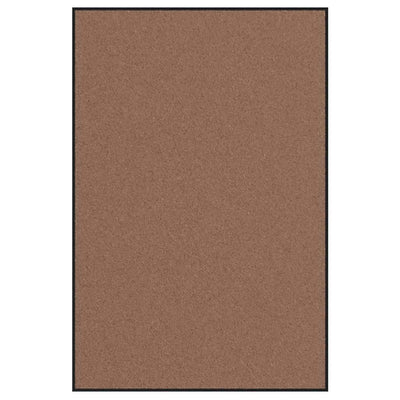 Vidaxl deurmat bruin en zwart 120 x 180 cm 100% polyamide