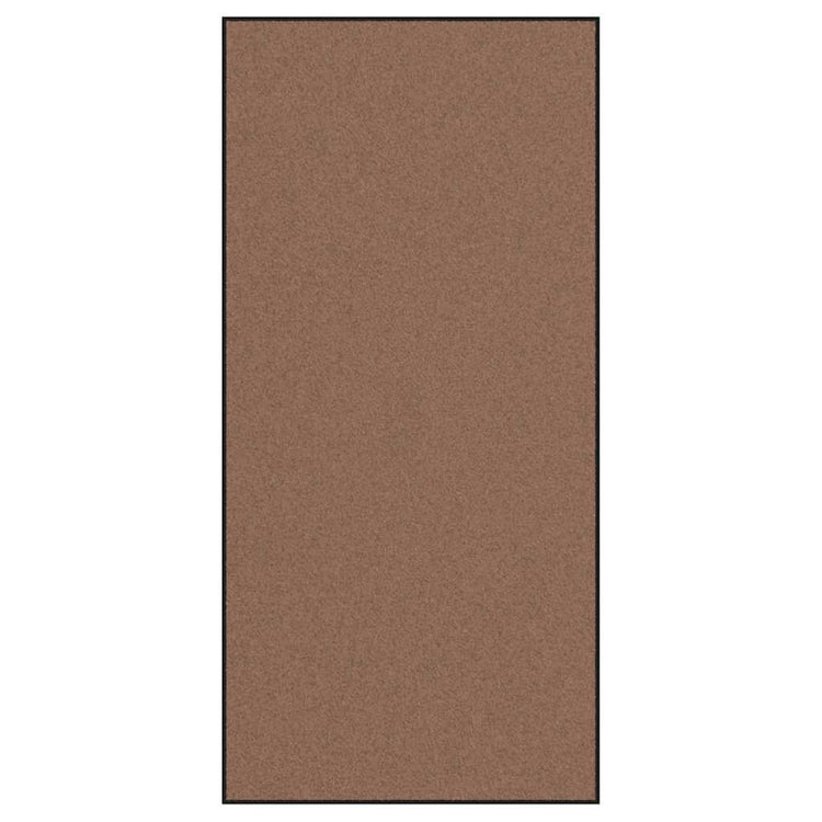 Vidaxl deurmat bruin en zwart 120 x 250 cm 100% polyamide