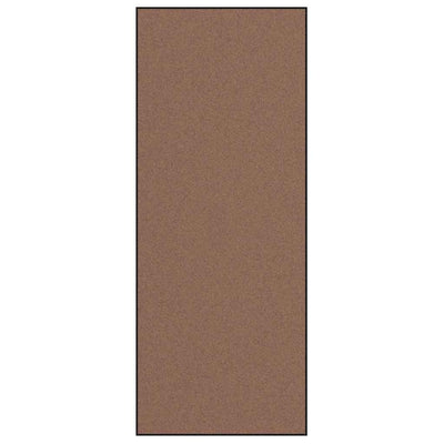 Vidaxl deurmat bruin en zwart 120 x 300 cm polypropyleen en vinyl
