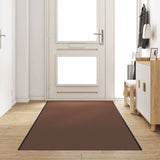Vidaxl deurmat bruin en zwart 120 x 350 cm 100% polyamide - afbeelding 1