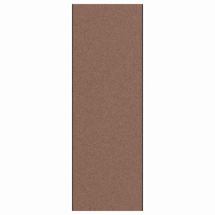 Vidaxl deurmat bruin en zwart 120 x 350 cm 100% polyamide