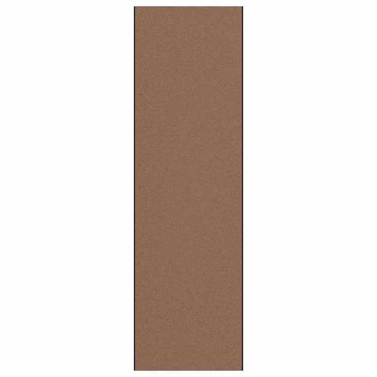 Vidaxl deurmat bruin en zwart 120 x 400 cm 100% polyamide