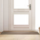 Vidaxl deurmat beige en zwart 60 x 180 cm 100% polyamide