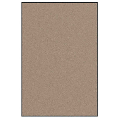Vidaxl deurmat beige en zwart 120 x 180 cm polypropyleen en vinyl